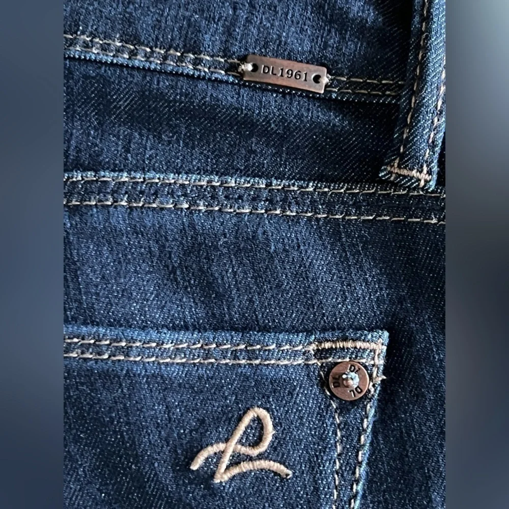 DL1961 Denim Angel Mid Rise Skinny Ankle Jeans Size 27 - Picture 4 of 9